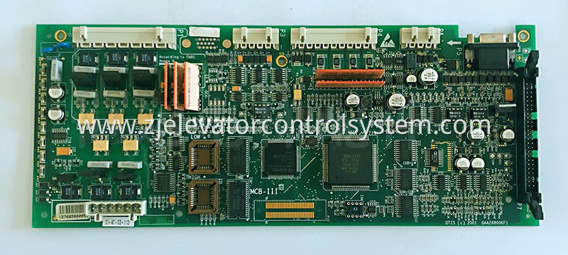 Otis Gen2 Elevator MCB-III Mainboard GAA26800KF1